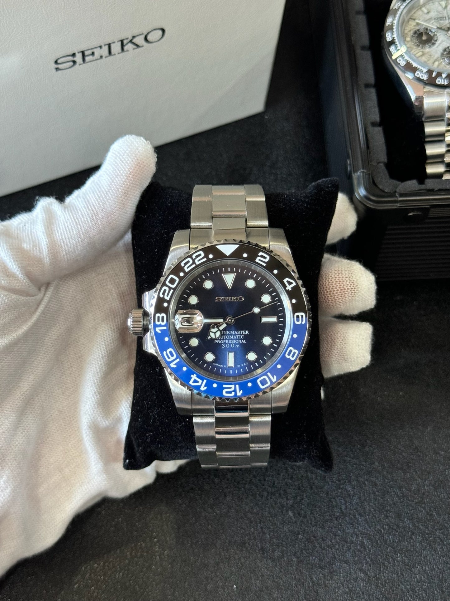 Seiko Mod Batman