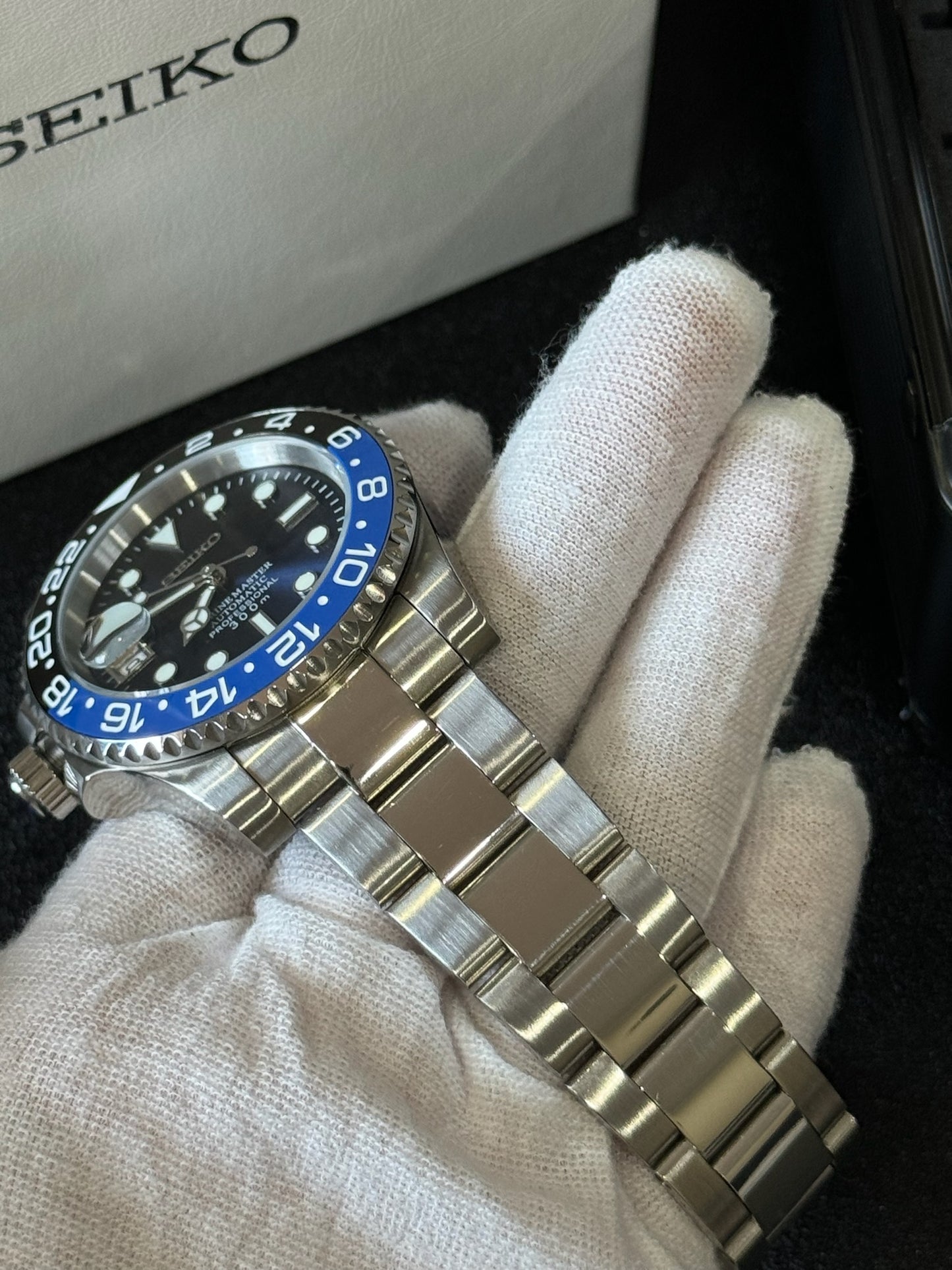 Seiko Mod Batman