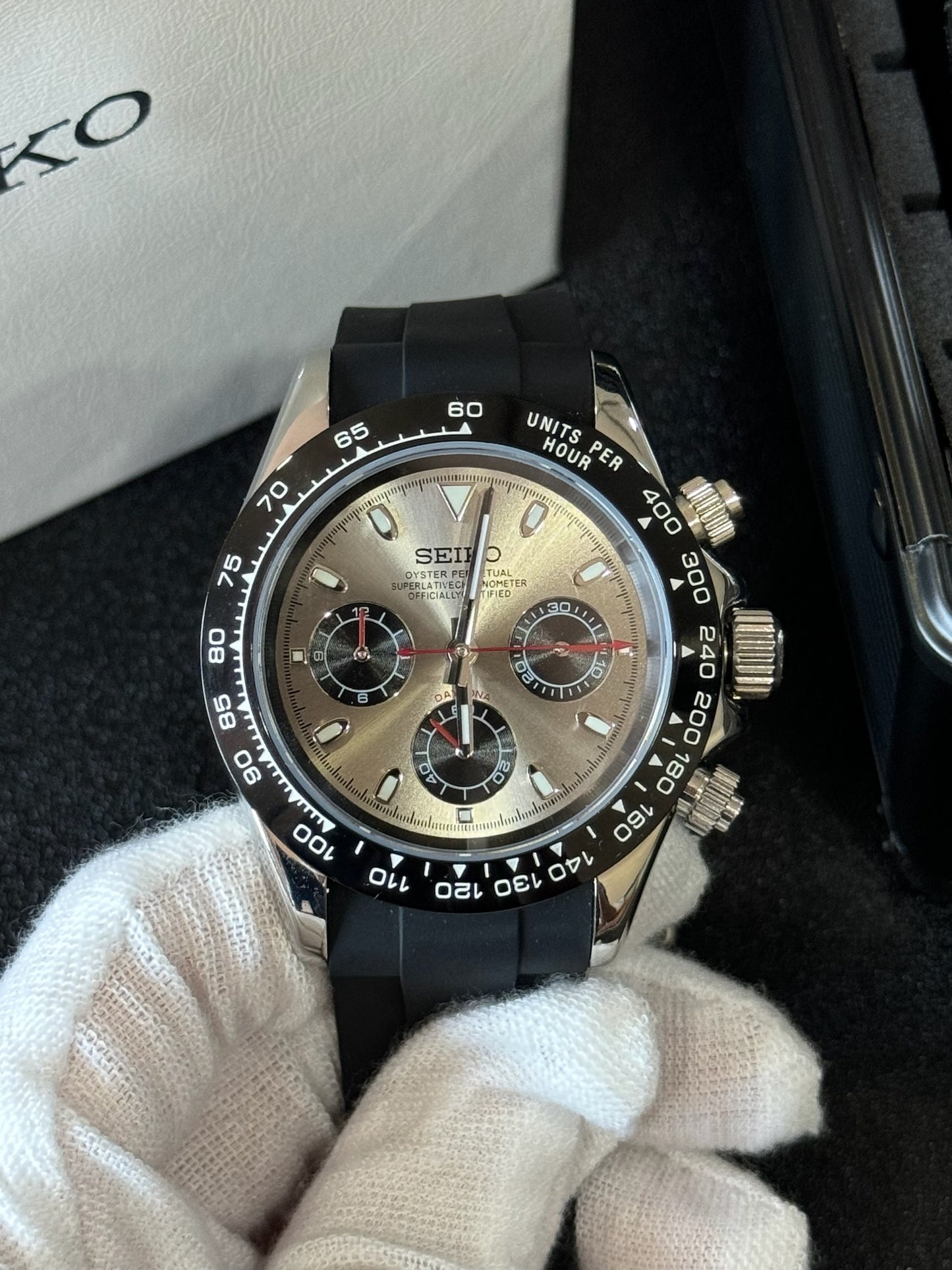 Seiko Mod Daytona (Rubber Strap)